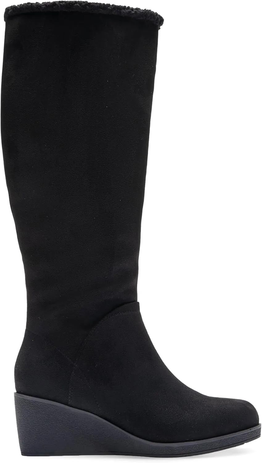 Aerosoles Women's Binocular Shearling Knee High Boot