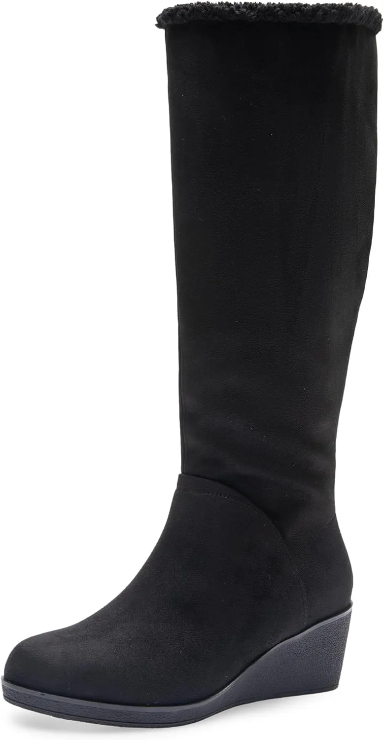 Aerosoles Women's Binocular Shearling Knee High Boot