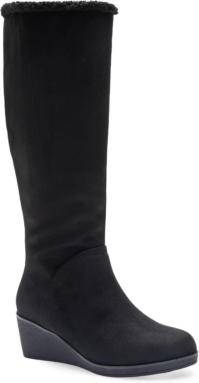 Aerosoles Women's Binocular Shearling Knee High Boot