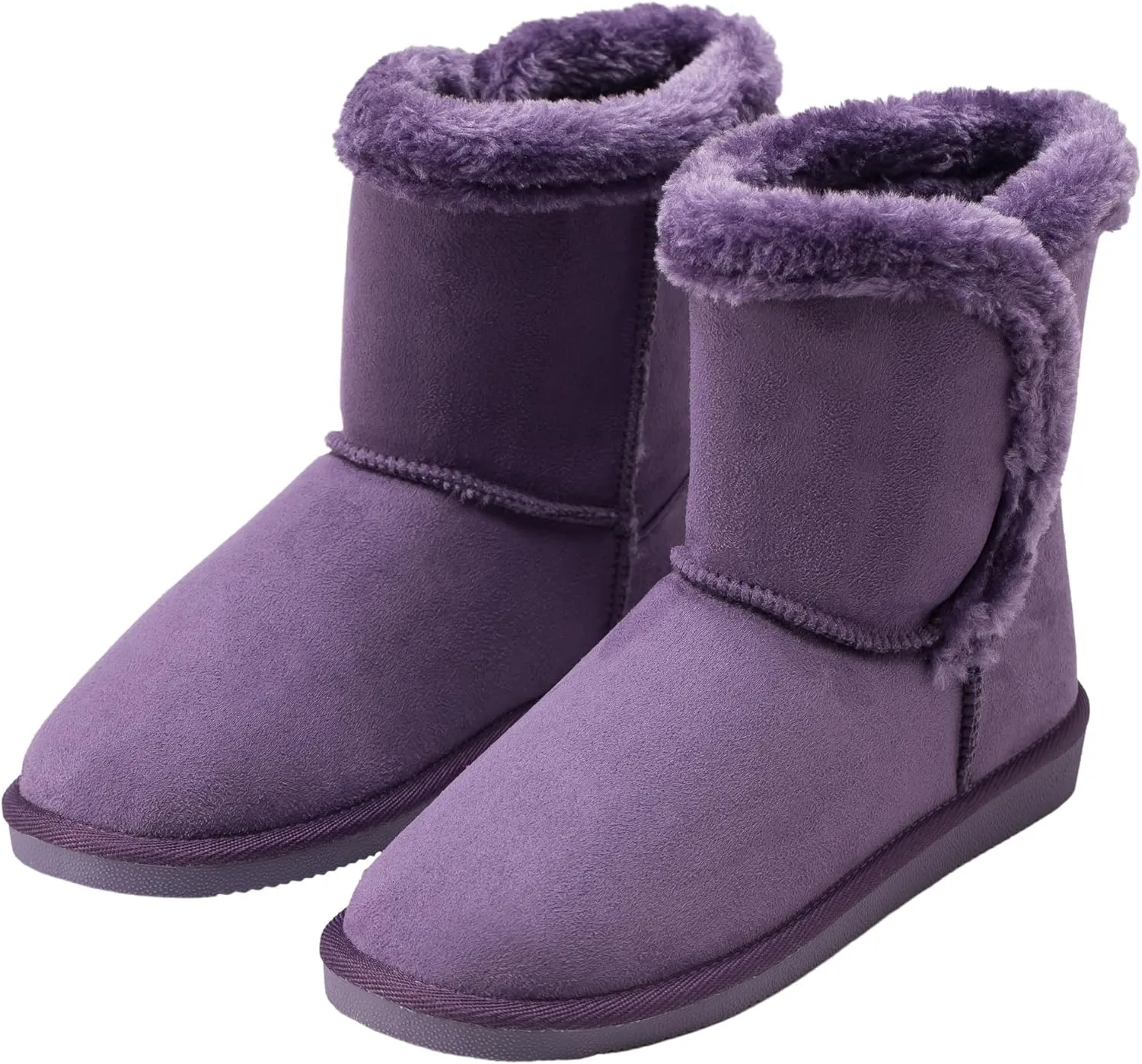 Alpine Swiss Mindy Womens Classic Short Winter Boots Sherpa Lined Warm Comfort Shoes