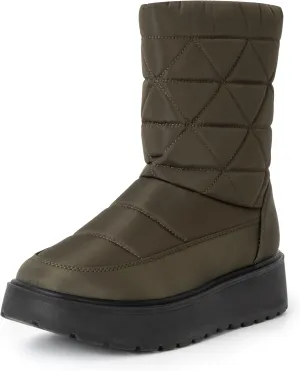 Alpine Swiss Zoey Womens Winter Boots Waterproof Snow Booties Faux Fur Lined Shoes