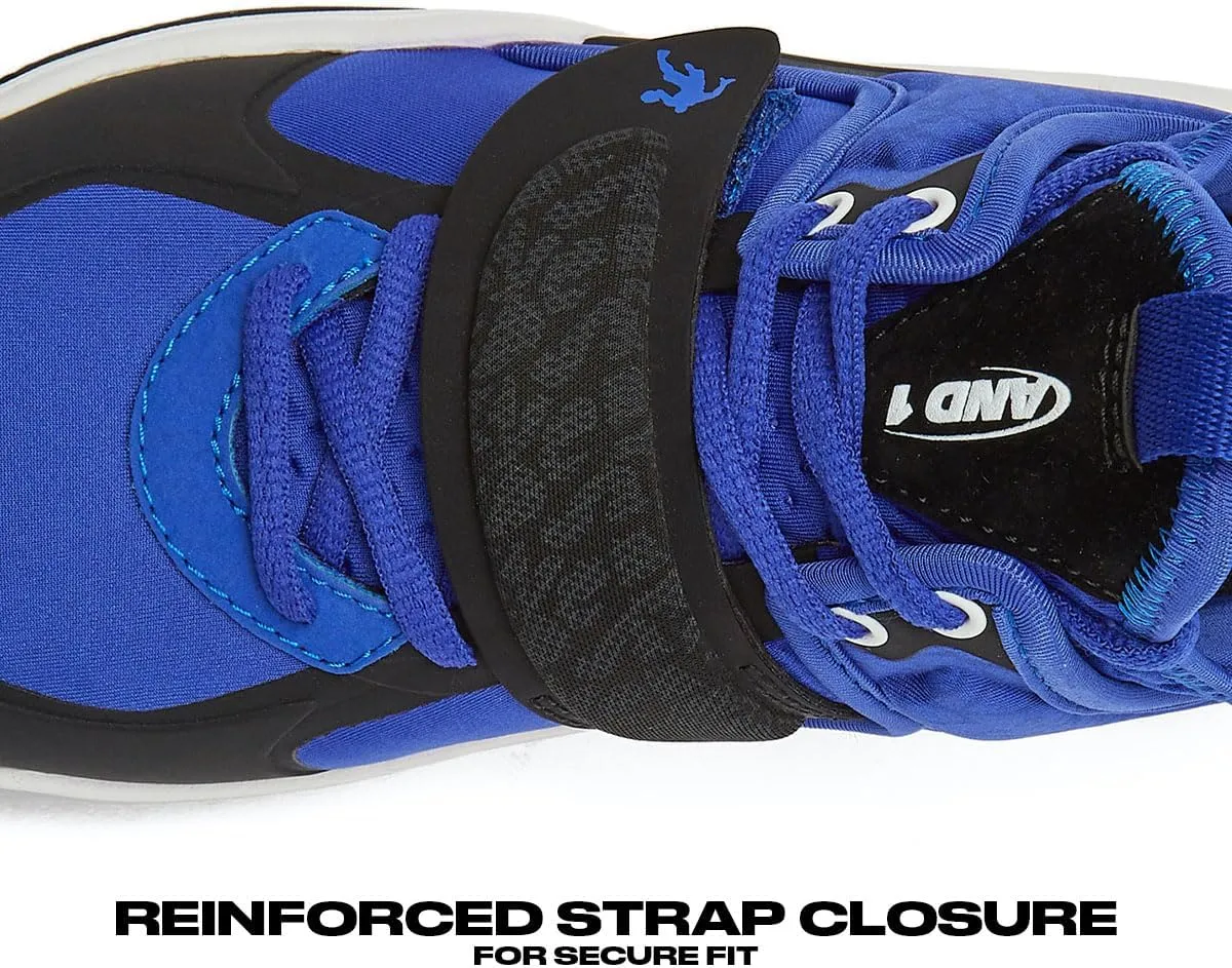 AND1 Boys & Girls Basketball Shoes, Cool Kids Basketball Sneakers, Size Little Kid 11 to Big Kid 7 Mid or High Top Sneakers for Boys