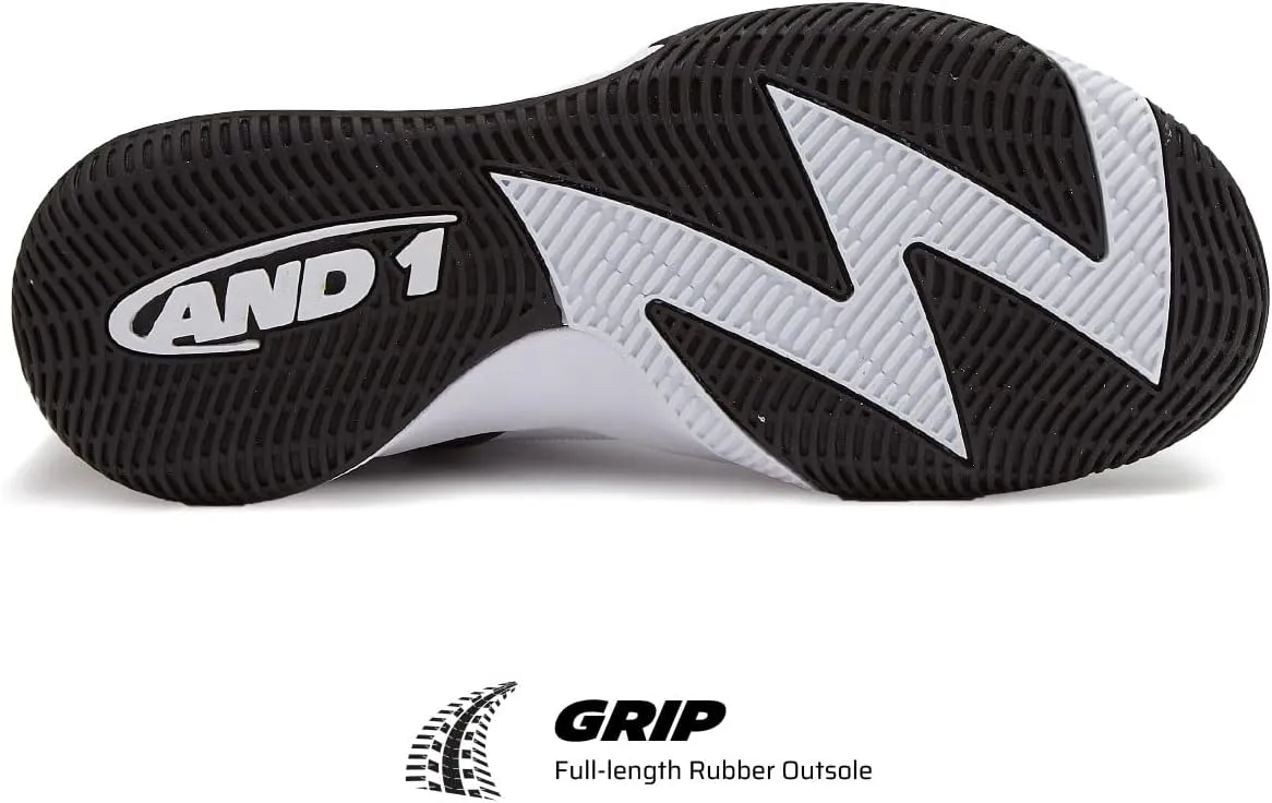 AND1 Take Off 3.0 Men’s Basketball Shoes, Indoor or Outdoor, Street or Court