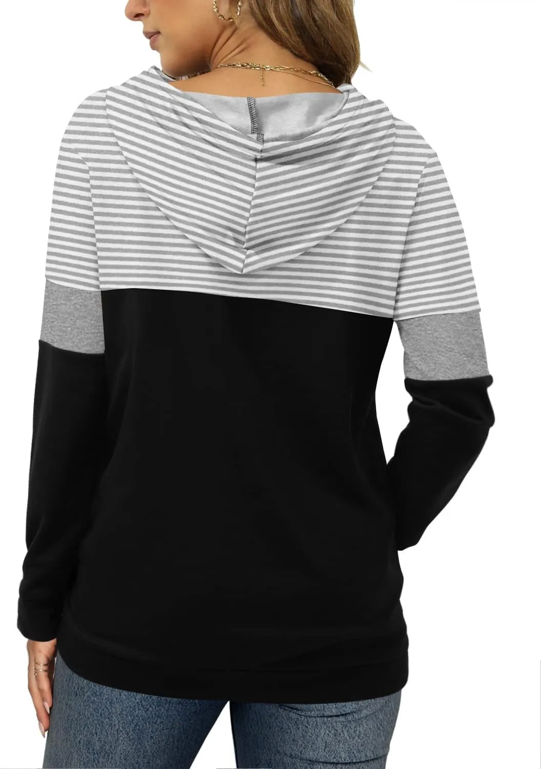 Angerella Hoodies for Women Camo Leopard Print Tops Pullover Hooded Sweatshirt Drawstring with Pocket