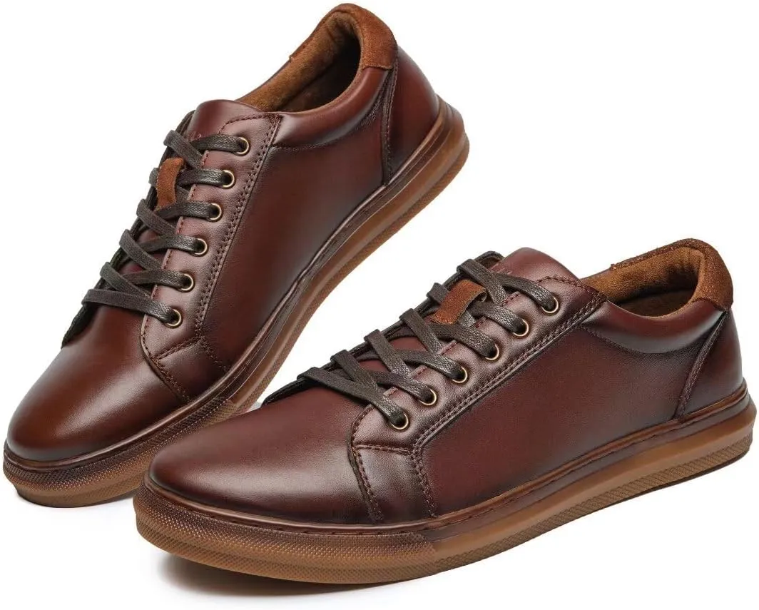 Arkbird Leather Loafers, Casual Slip-On Sneaker Shoes for Men