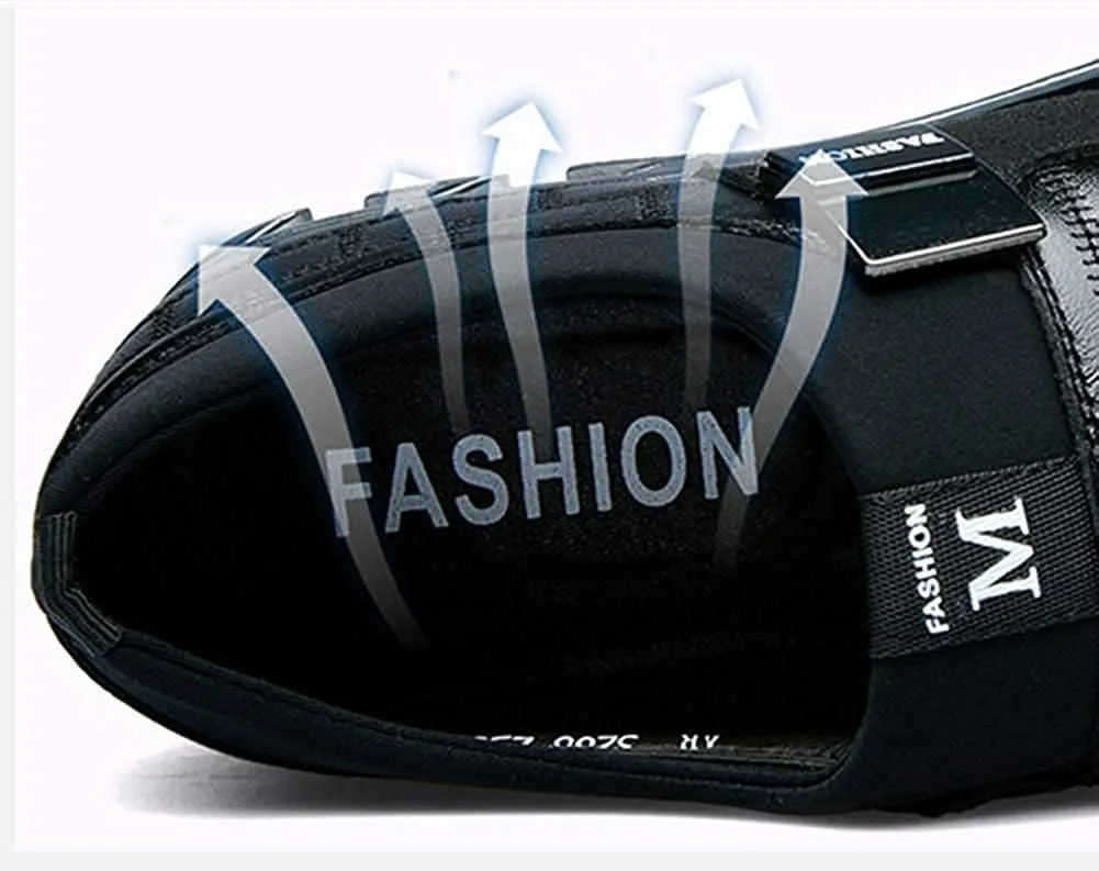 Asifn Men Casual Shoes Leather Slip On Moccasins Hiking Dress Sneakers Casuales Penny Loafers Comfort Driving Fashion