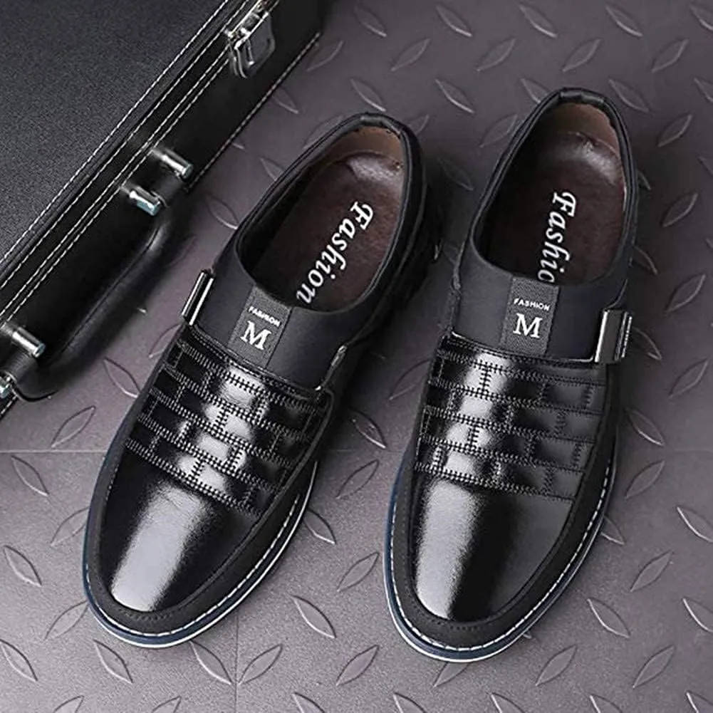 Asifn Men Casual Shoes Leather Slip On Moccasins Hiking Dress Sneakers Casuales Penny Loafers Comfort Driving Fashion