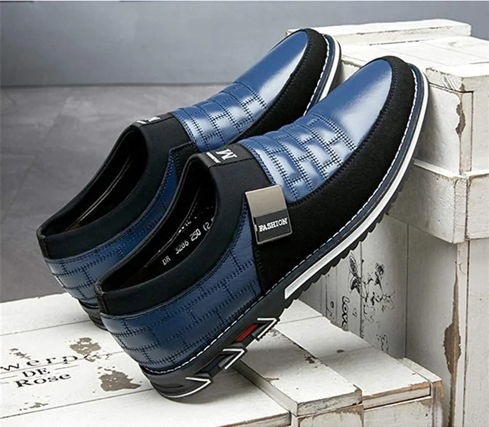Asifn Men Casual Shoes Leather Slip On Moccasins Hiking Dress Sneakers Casuales Penny Loafers Comfort Driving Fashion