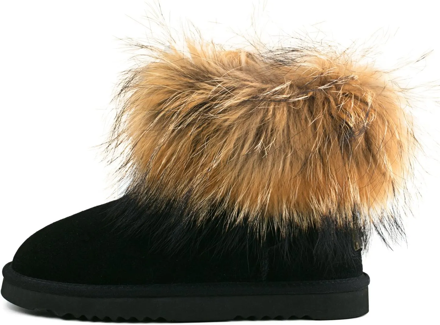 AUSLAND Women's Snow Boots Fur Boots Ankle Short 99251