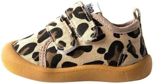 Baby Leopard Platform Canvas Shoes Unisex Boys Girls First Walking Shoes, Infant Non Slip Soft Sole Boy Big Snow Boots