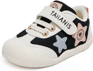 Baby Sneakers Boys Girls Cute Star Tennis Shoes Newborn Crib Shoes