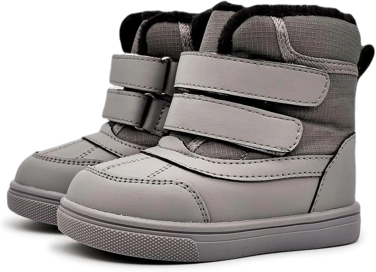 Baby Snow Boots Waterproof Winter Warm Duck Booties Infant Boys Girls Outdoor Shoes for Cold Weather 6 9 12 15 18 24 Months