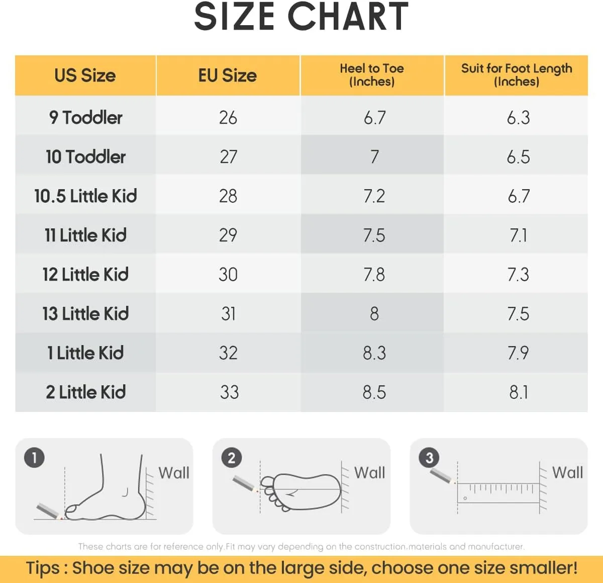 Balabala Kids Suede Winter Snow Boots, Classic Zip Up Warm Fur Mini Snow Boots for Toddler Boys Girls