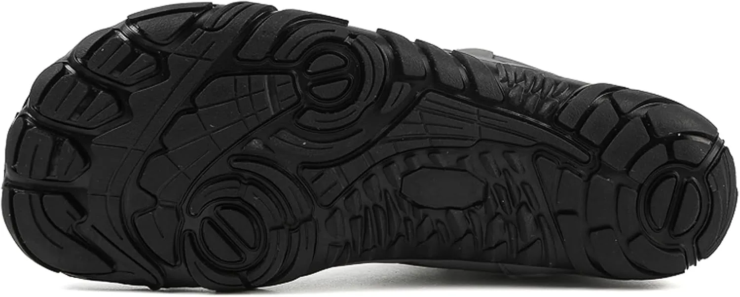 Barefoot Shoes Fur Lined Winter Mens Wide Toe Box Trail Runner Women Zero Drop Sole High top Walking Shoes Minimalist Outdoor Hiking Trekking Boots Sneakers