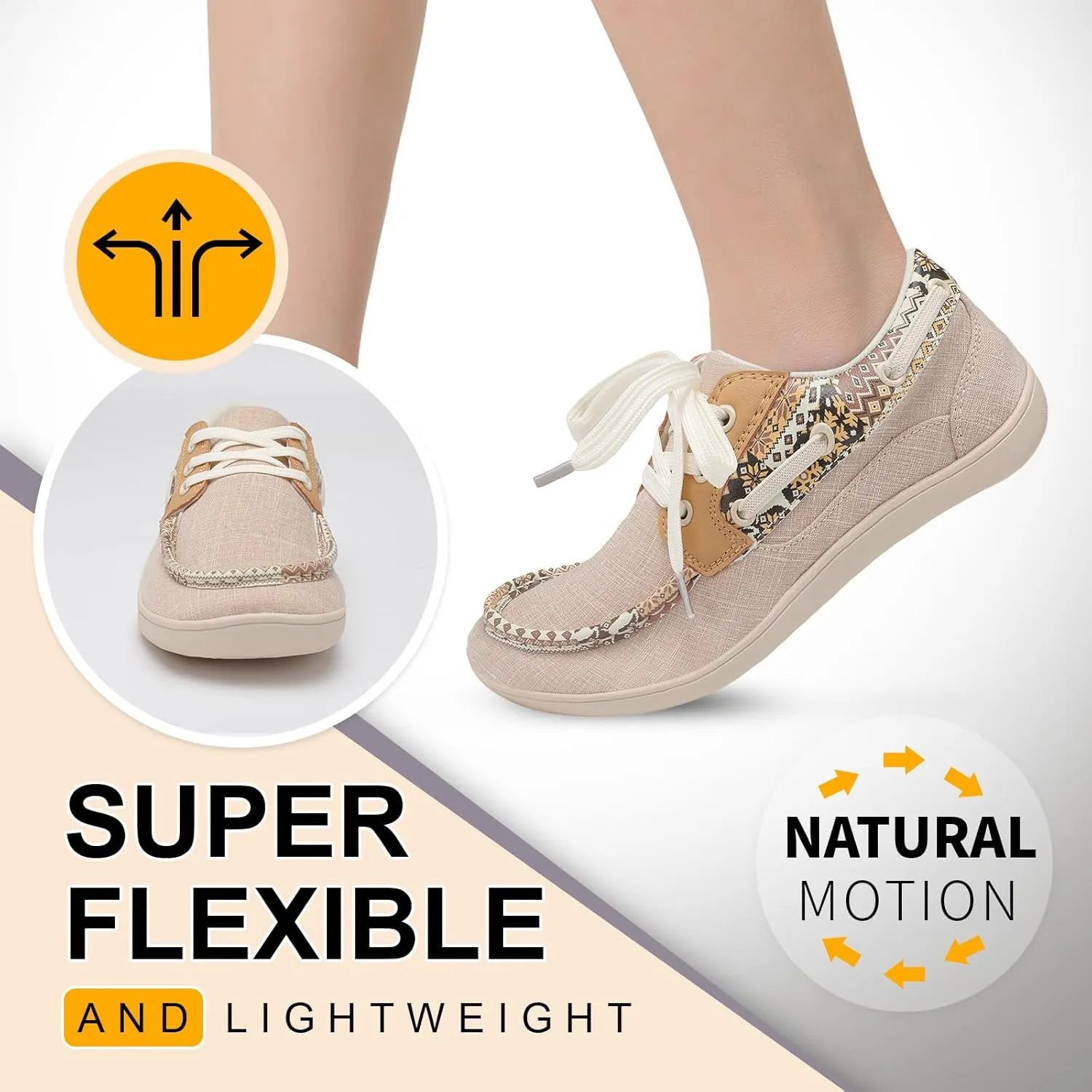 BARERUN Womens Walking Shoes Barefoot Minimalist Trail Running Shoes Wide Toe Zero Drop Tennis Sneakers for Jogging Hiking Athletic Lightweight Cross Training Shoes for Gym Office Driving