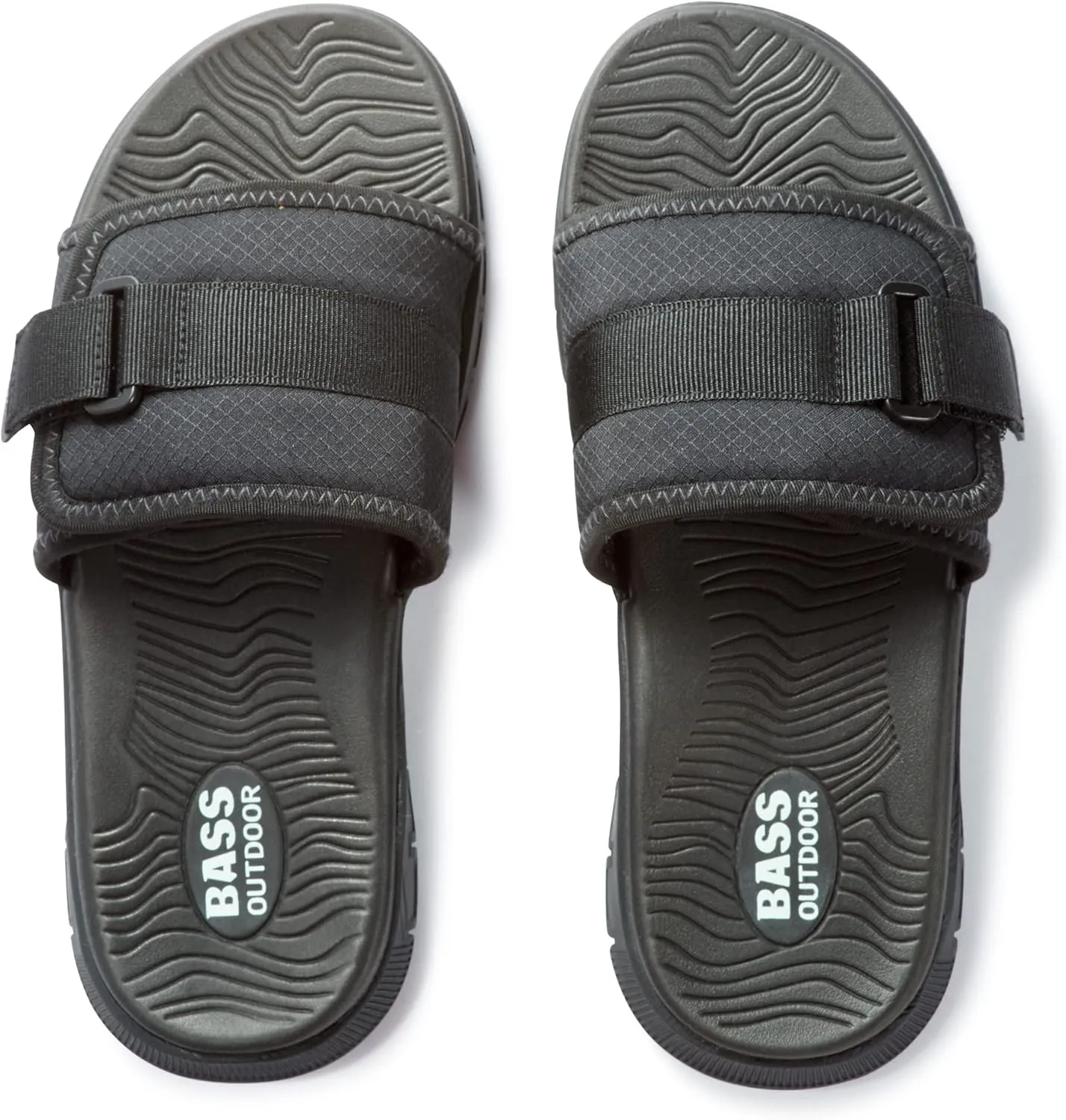 BASS OUTDOOR Women's Topo Sandals – Open-Toe Slides for Beach Or Backyard Hiking Shoe