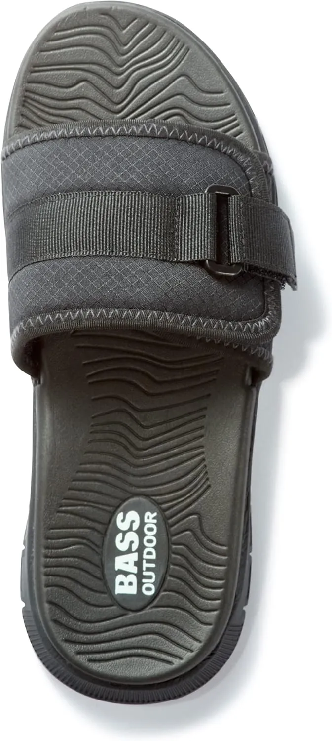 BASS OUTDOOR Women's Topo Sandals – Open-Toe Slides for Beach Or Backyard Hiking Shoe