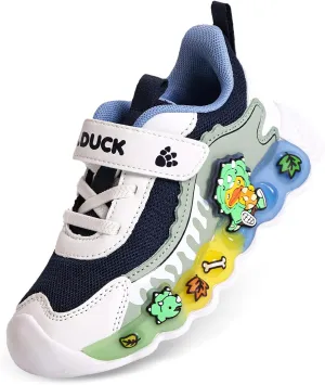 B.Duck Toddler Shoes for Girl and Boy Kids Shoes Toddler Sneakers Girls Shoes [Cute Cartoon Duck] Toddler Running Shoes Toddler Sneakers for Toddler/Little Kid Shoes Size 6-12