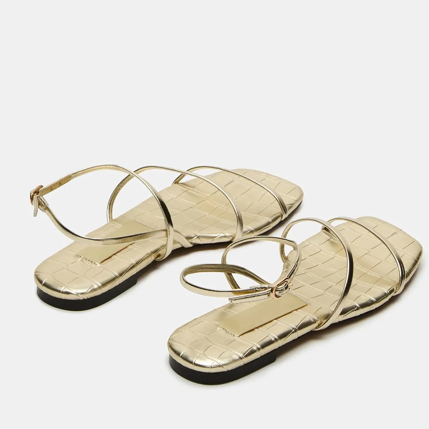 Beaded Strappy Flat Sandals for Women Bohemian Sandals Open Toe Slingback Flats Summer Vacation Beach Casual Daily Dressy Cute Shoes