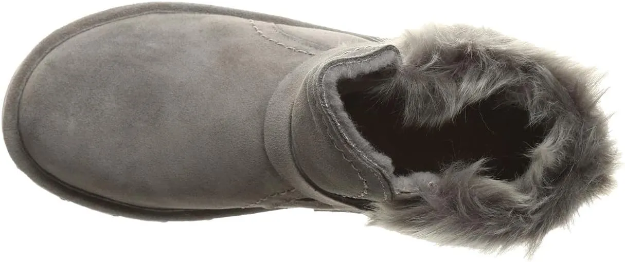 BEARPAW Womens Konnie Suede Winter Ankle Boots