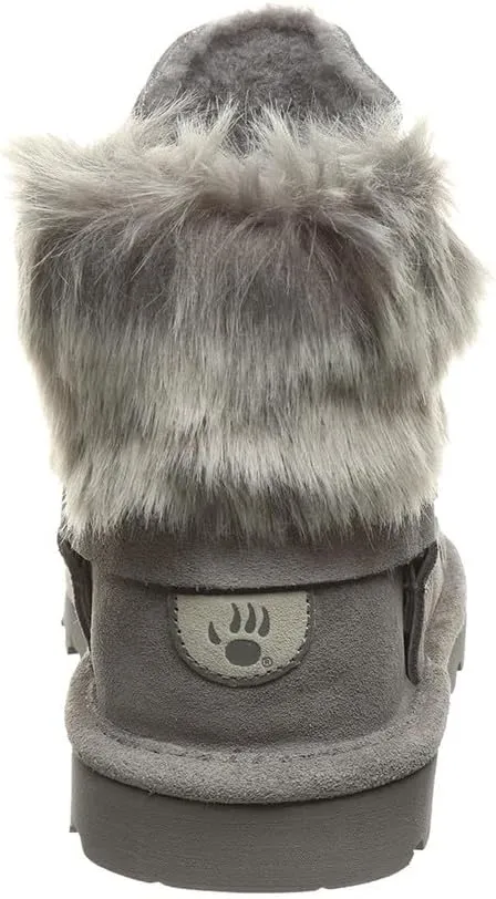 BEARPAW Womens Konnie Suede Winter Ankle Boots