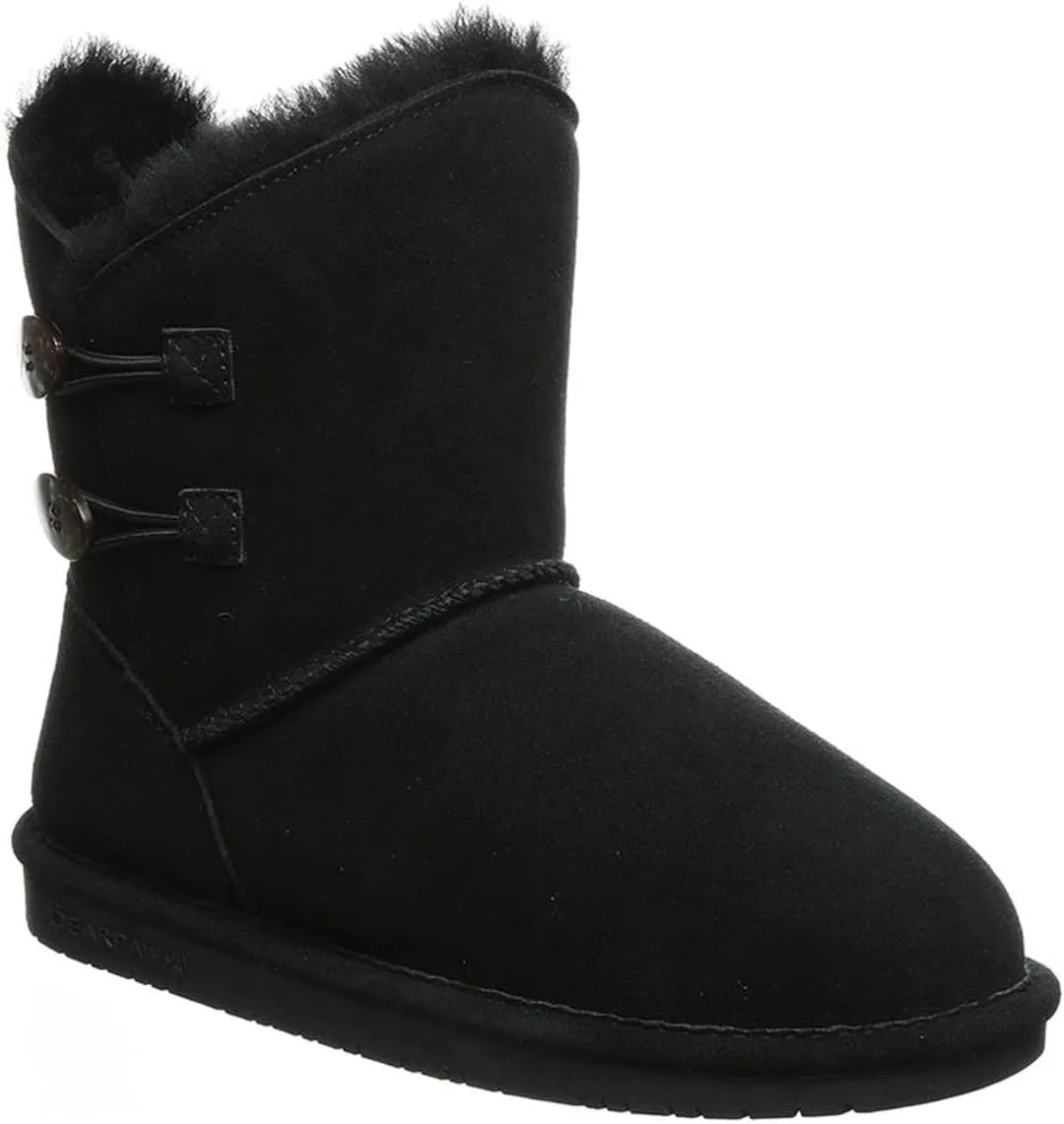 BEARPAW Womens Lined Suede Winter & Snow Boots