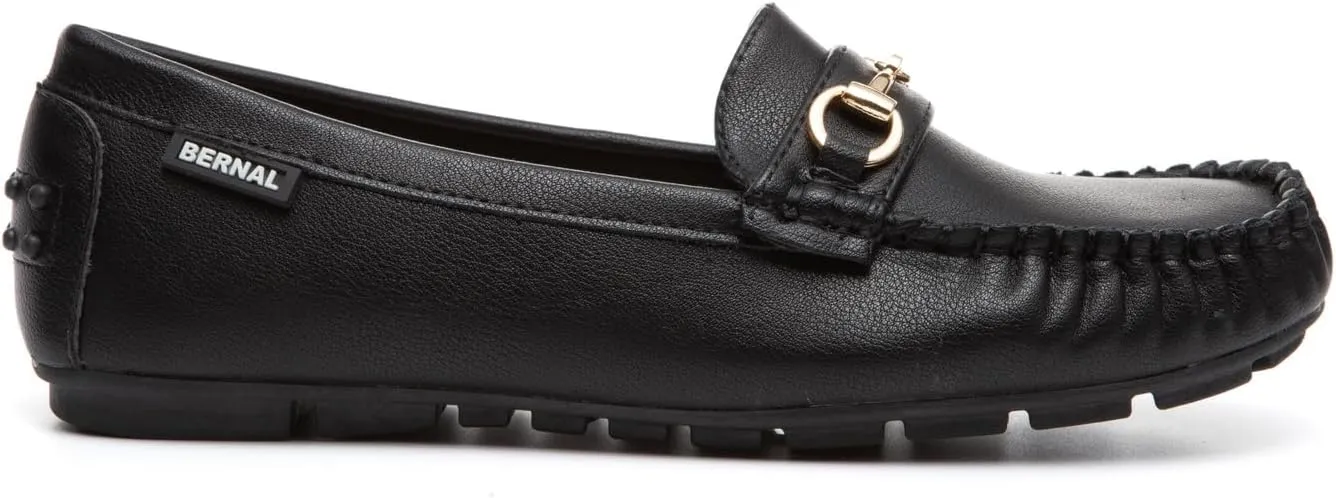 Bernal Women Penny Loafers Casual Comfortable Slip On Flat Shoes Driving Loafers Work Walking Shoes