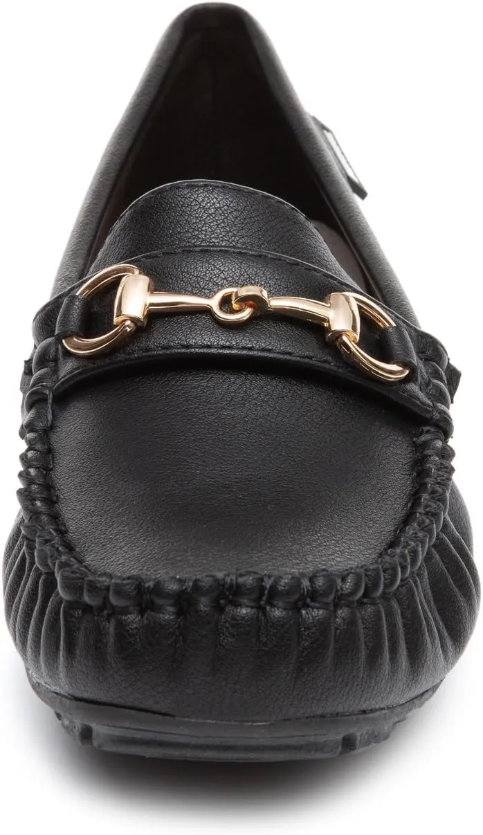 Bernal Women Penny Loafers Casual Comfortable Slip On Flat Shoes Driving Loafers Work Walking Shoes