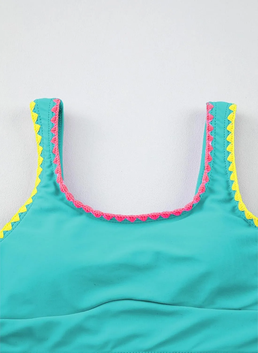 blibean Teen Girls Swimsuits Two Piece Bikini Sets with Chest Pad Size 6-15 Years