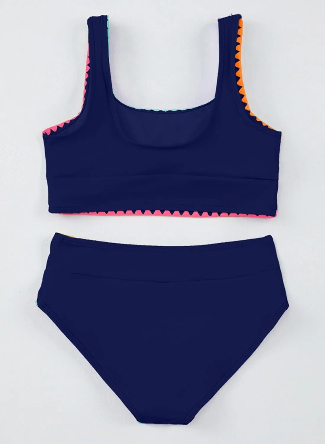 blibean Teen Girls Swimsuits Two Piece Bikini Sets with Chest Pad Size 6-15 Years