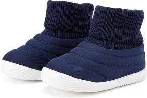 BMCiTYBM Baby Boy Girl Snow Boots Infant Warm Winter Booties Slip On Lightweight Outdoor Indoor Sock Shoes for First Walkers 6 9 12 18 24 Months