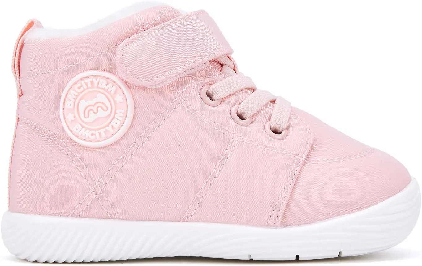 BMCiTYBM Baby Boy Girl Snow Boots Infant Warm Winter Booties Slip On Lightweight Outdoor Indoor Sock Shoes for First Walkers 6 9 12 18 24 Months