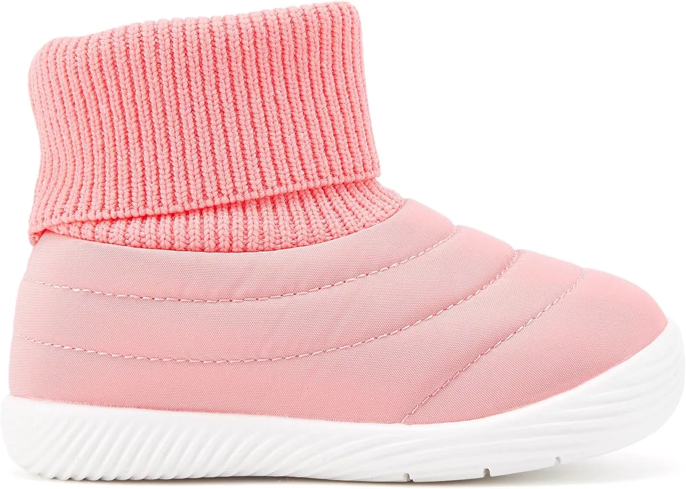 BMCiTYBM Baby Boy Girl Snow Boots Infant Warm Winter Booties Slip On Lightweight Outdoor Indoor Sock Shoes for First Walkers 6 9 12 18 24 Months