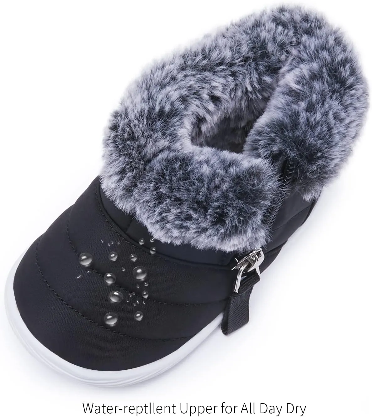 BMCiTYBM Baby Boy Girl Snow Boots Waterproof Winter Warm Booties Nonslip Lightweight Outdoor Shoes for First Walkers 6 9 12 18 24 Months(Infant/Toddler)