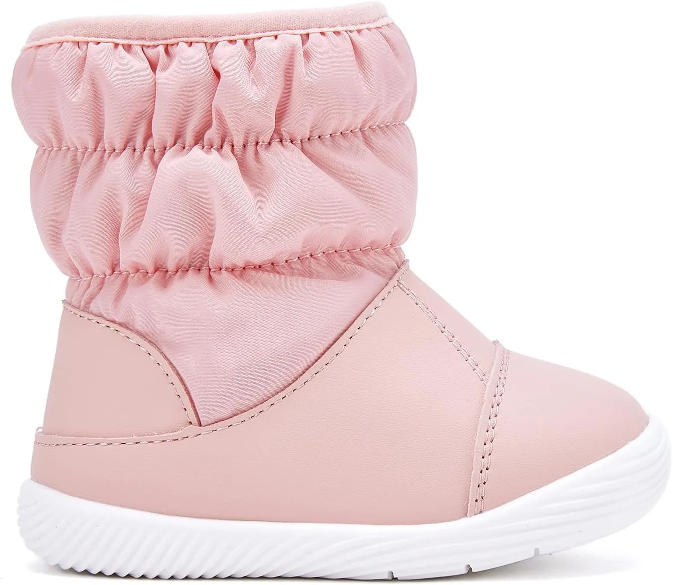 BMCiTYBM Baby Boy Girl Snow Boots Waterproof Winter Warm Booties Nonslip Lightweight Outdoor Shoes for First Walkers 6 9 12 18 24 Months(Infant/Toddler)