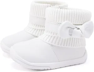 BMCiTYBM Baby Girls Boys Boots High Top First Walking Shoes