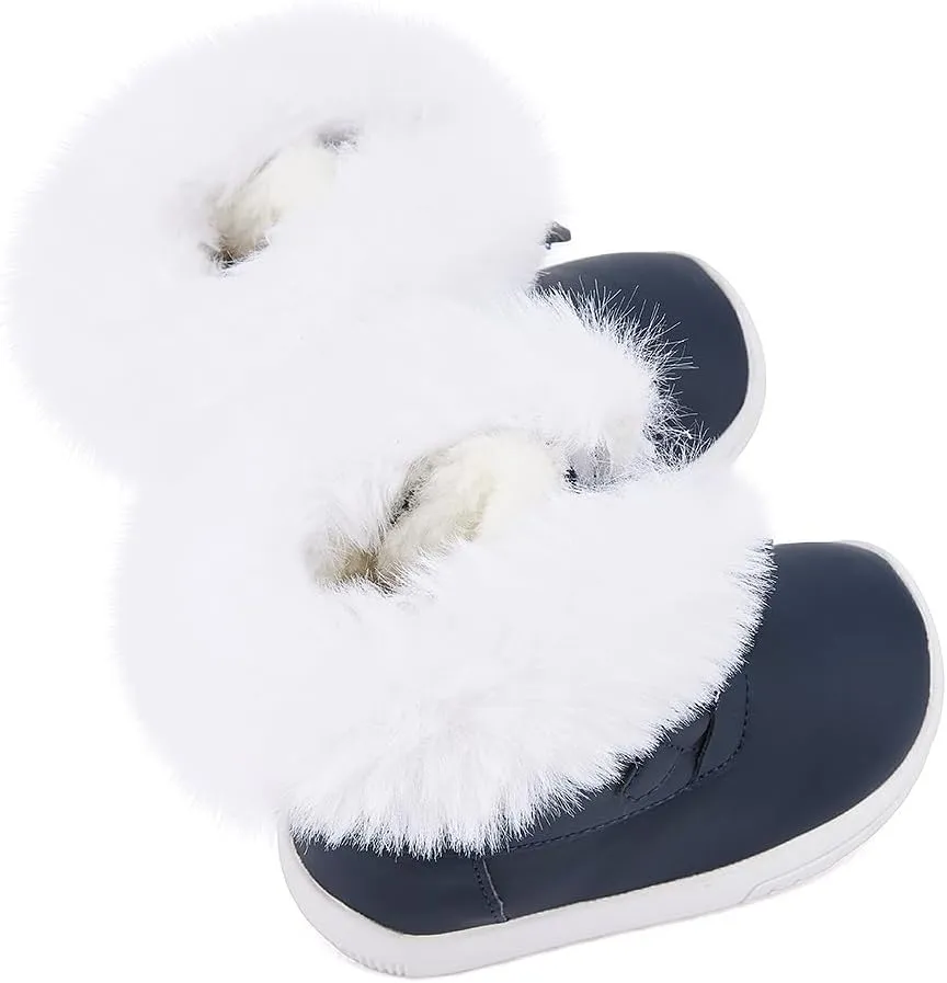 BMCiTYBM Baby Girls Boys Boots High Top First Walking Shoes