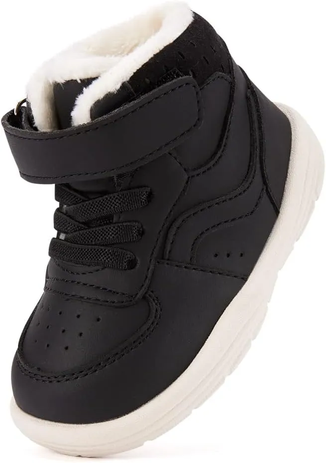 BMCiTYBM Baby Snow Boots Boys Girls Winter Infant Shoes Anti-Slip 6 9 12 18 24 Months Faux Fur