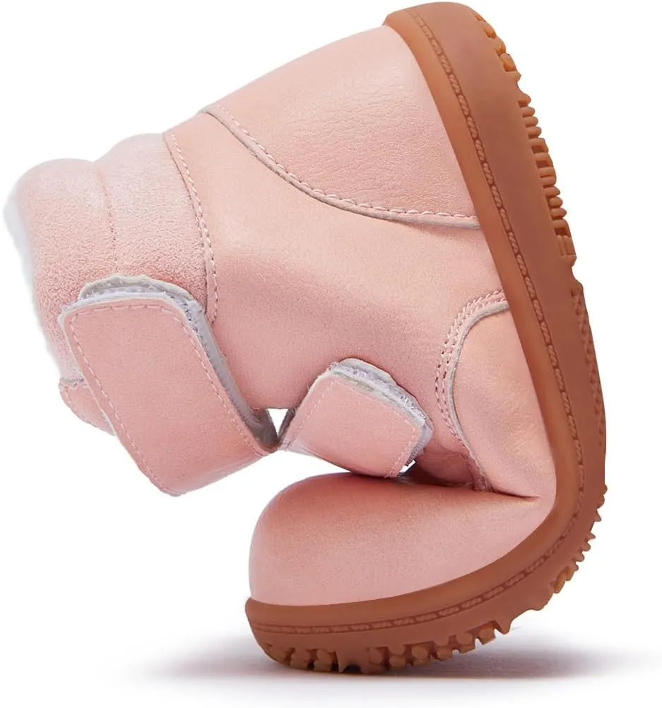 BMCiTYBM Baby Snow Boots Boys Girls Winter Warm Shoes Lightweight Outdoor Shoes for Infant Toddler 6 9 12 18 24 Months