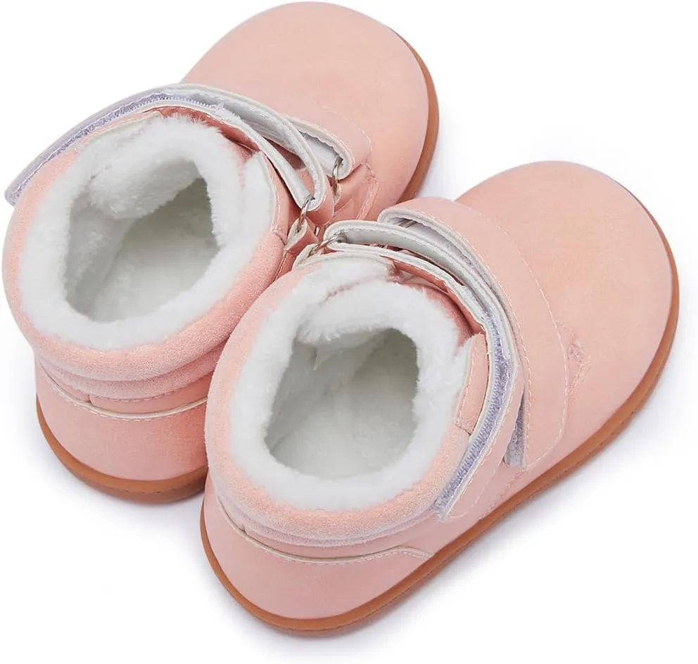 BMCiTYBM Baby Snow Boots Boys Girls Winter Warm Shoes Lightweight Outdoor Shoes for Infant Toddler 6 9 12 18 24 Months
