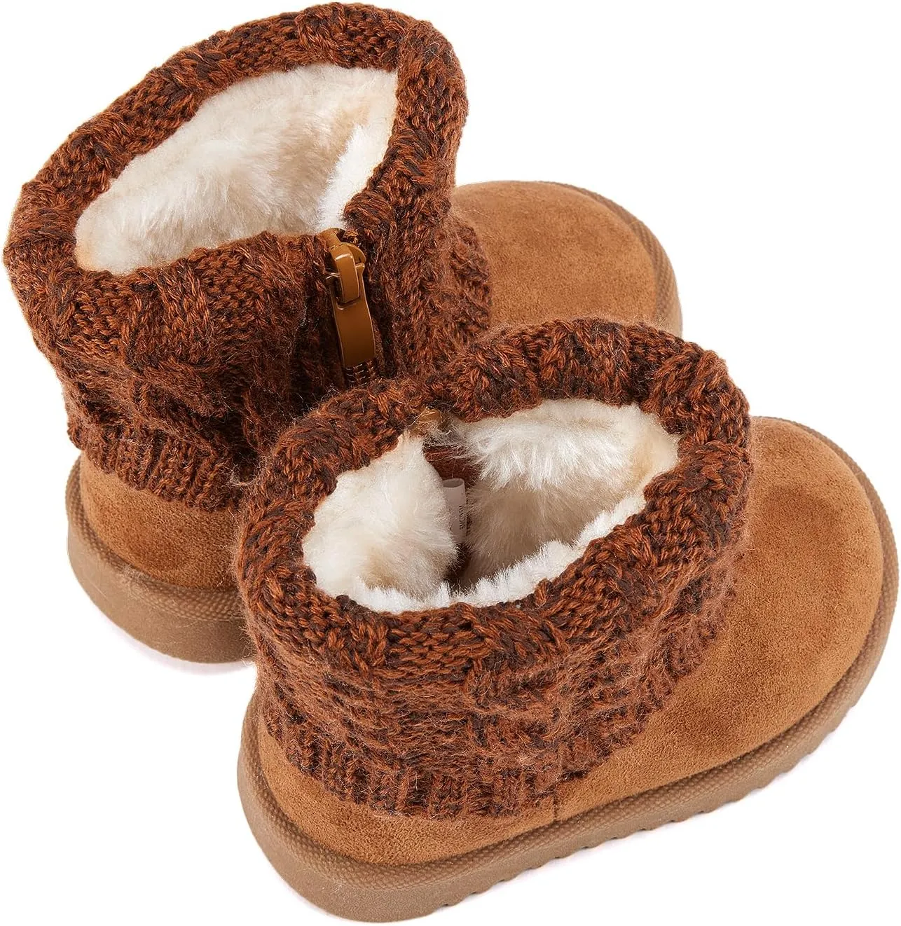 BMCiTYBM Baby Snow Boots Infant Boy Girl Winter Boots Nonslip Lightweight Outdoor Warm Shoes for Cold Weather 6 9 12 18 24 Months(Infant/Toddler)