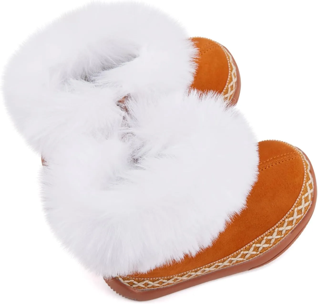 BMCiTYBM Baby Snow Boots Infant Boy Girl Winter Boots Nonslip Lightweight Outdoor Warm Shoes for Cold Weather 6 9 12 18 24 Months(Infant/Toddler)
