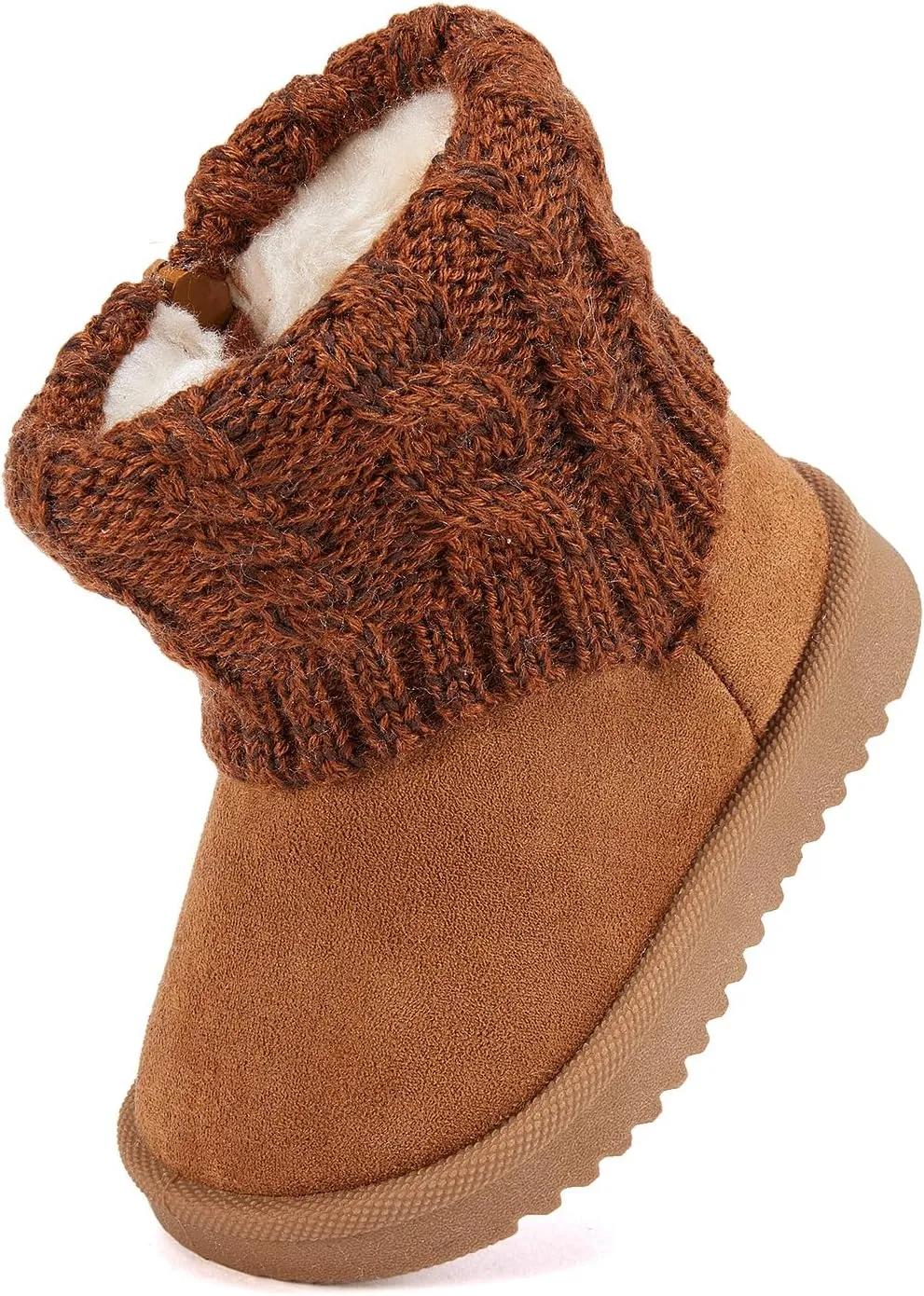 BMCiTYBM Baby Snow Boots Infant Boy Girl Winter Boots Nonslip Lightweight Outdoor Warm Shoes for Cold Weather 6 9 12 18 24 Months(Infant/Toddler)
