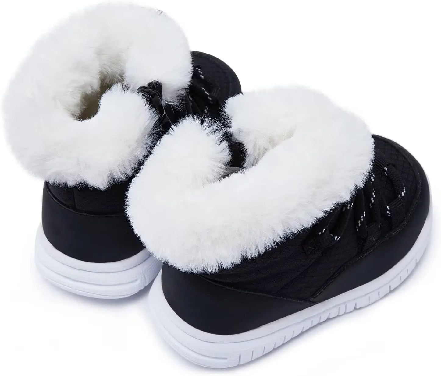 BMCiTYBM Girls Boys Snow Boots Warm Winter Fur Lined Baby Shoes (Infant/Toddler/Little Kid)