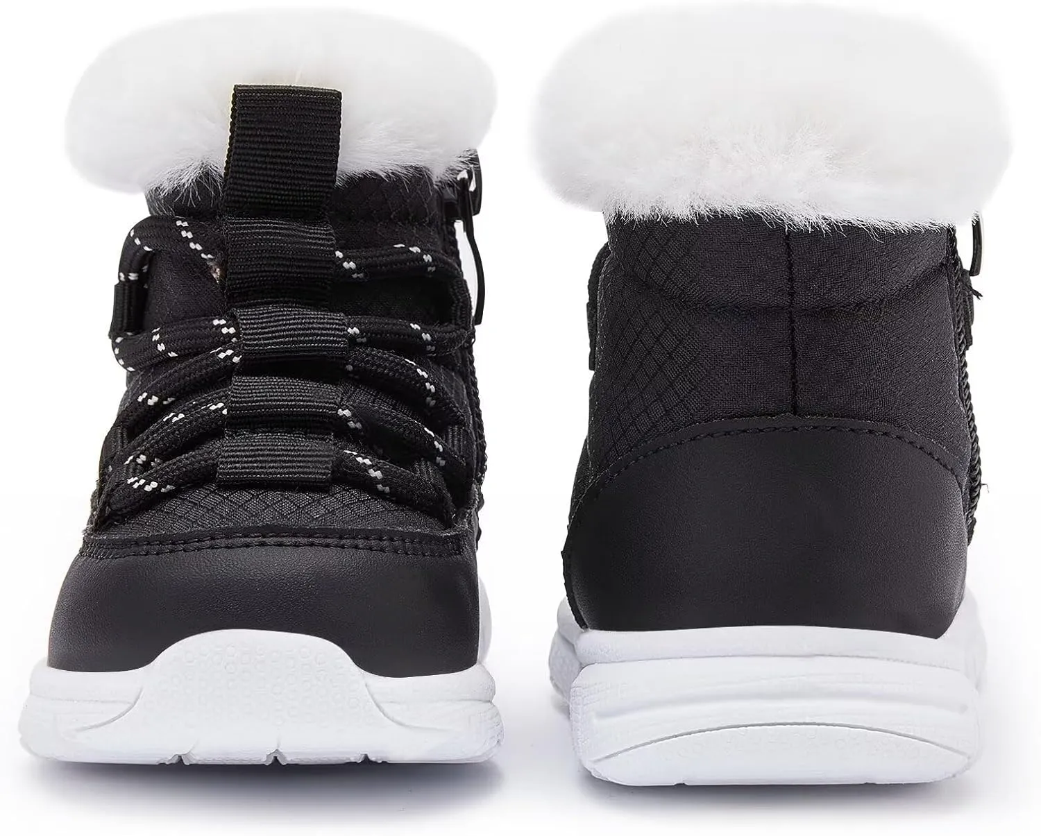 BMCiTYBM Girls Boys Snow Boots Warm Winter Fur Lined Baby Shoes (Infant/Toddler/Little Kid)