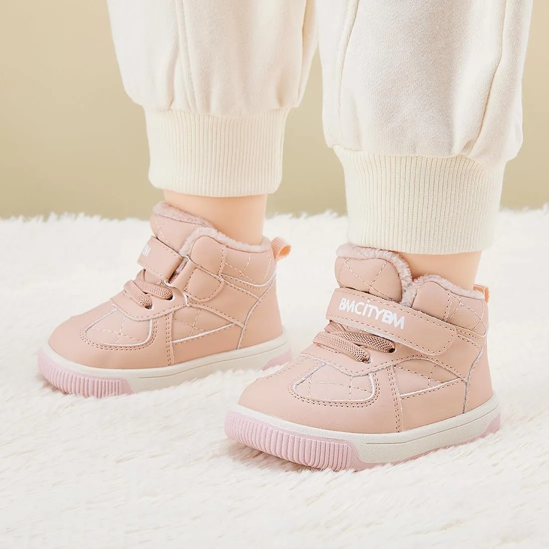 BMCiTYBM Toddler Baby Snow Boots Girls Boys Warm Winter
