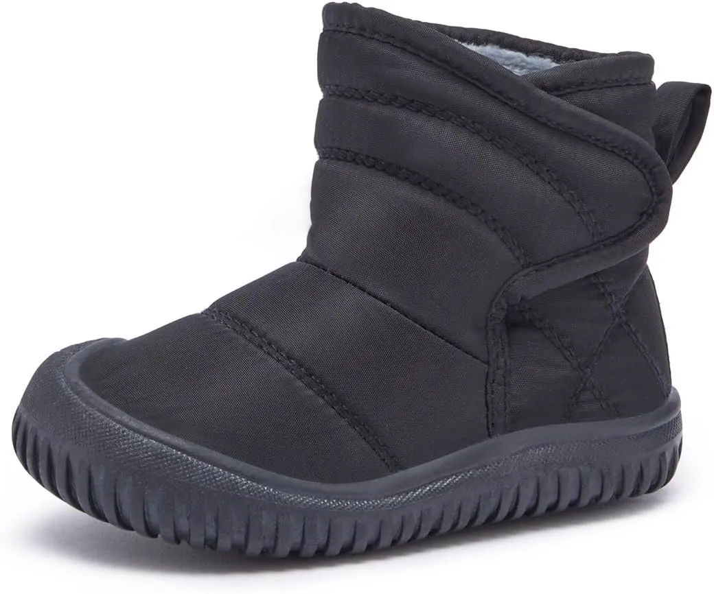 BMCiTYBM Toddler Baby Snow Boots Winter Shoes Boys Girls Cold Weather Baby Faux Fur Shoes