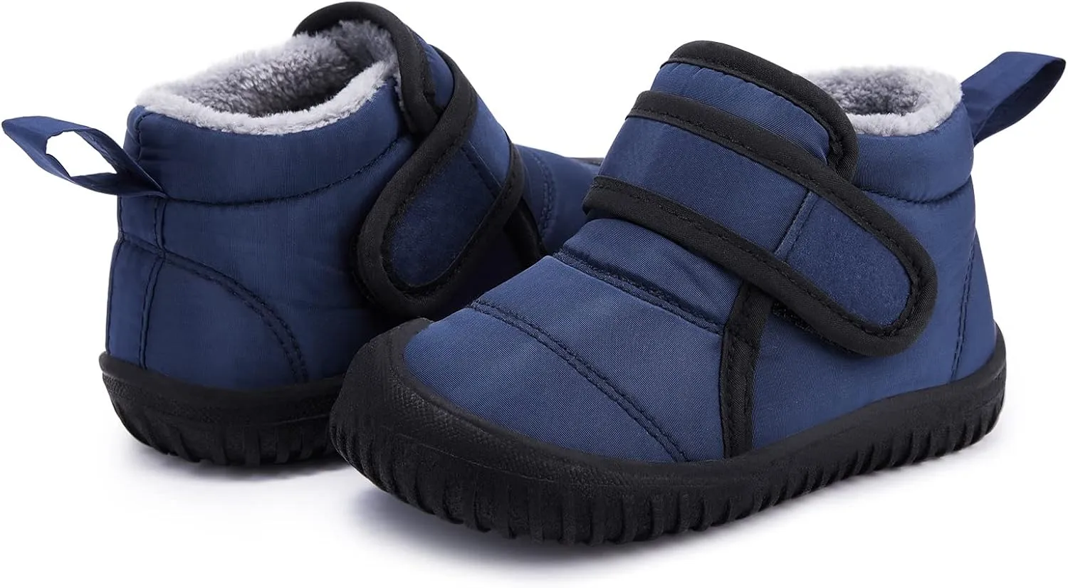 BMCiTYBM Toddler Baby Snow Boots Winter Shoes Boys Girls Cold Weather Baby Faux Fur Shoes