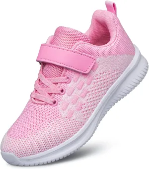 BNV Boys Girls Sneakers Kids Shoes Unisex Lightweight Breathable Athletic Running Tennis Fitness Shoes for Toddler/Little Kid/Big Kid