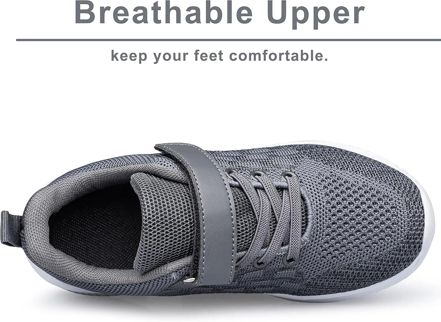 BNV Boys Girls Sneakers Kids Shoes Unisex Lightweight Breathable Athletic Running Tennis Fitness Shoes for Toddler/Little Kid/Big Kid